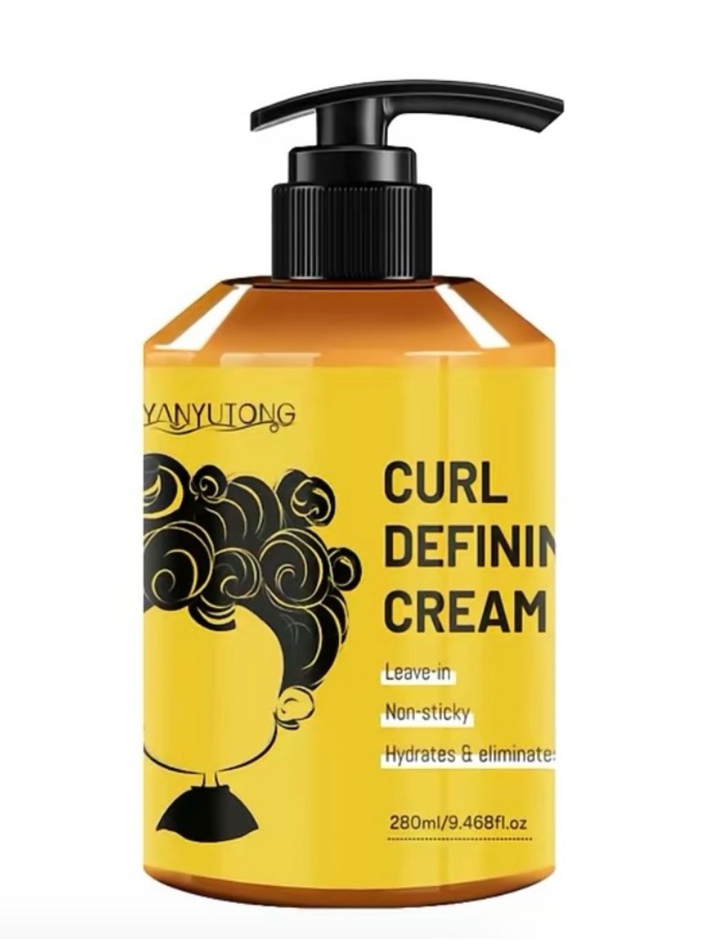 Yellow Curl Defining Cream - Leave-In Curl Styler